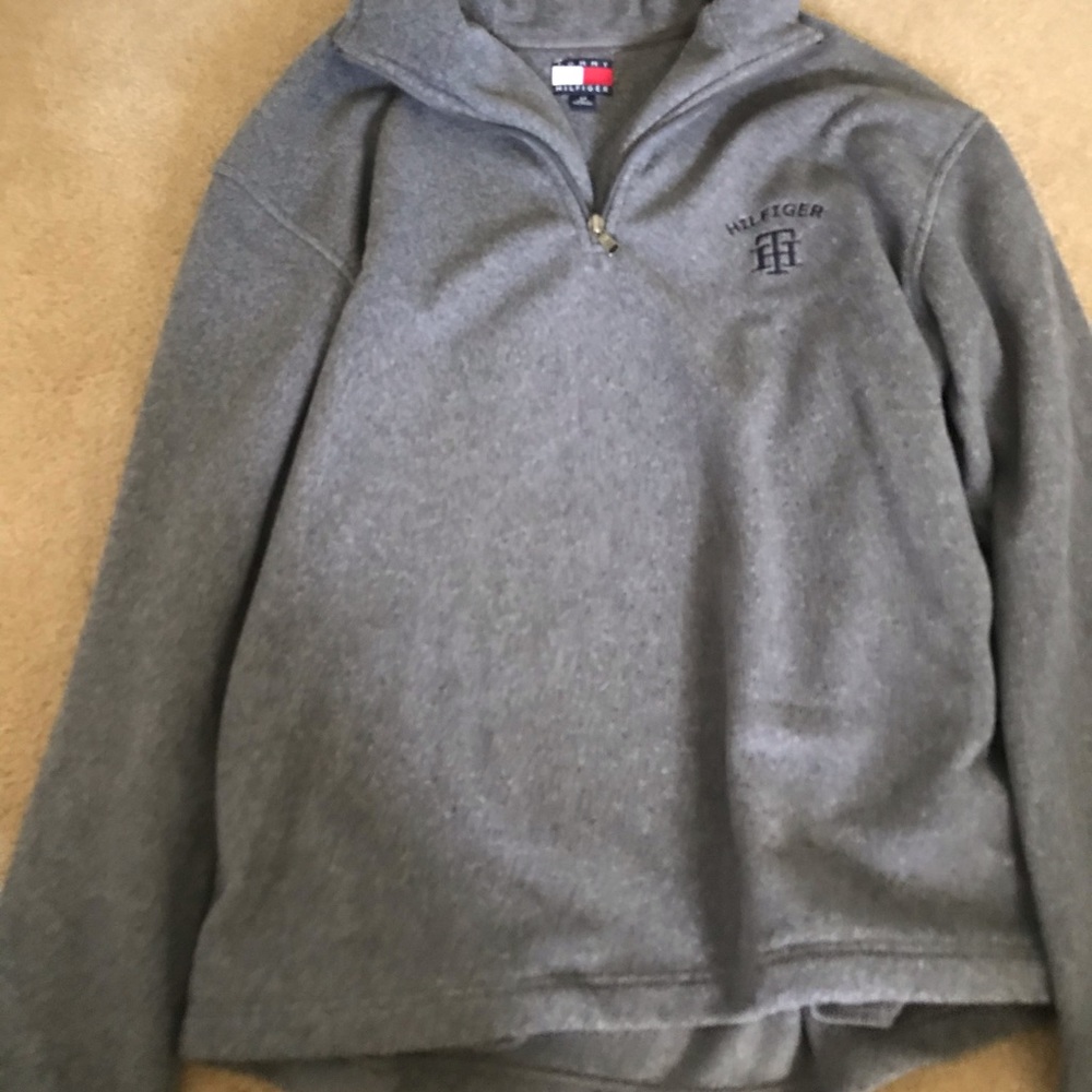 Tommy Hilfiger quarter zip sweater men’s